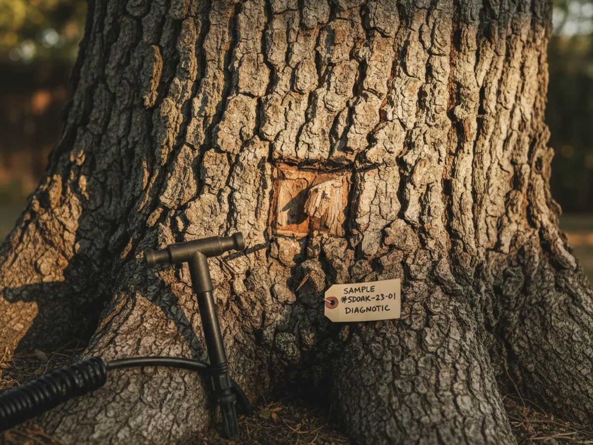 Tree Health detail work by a licensed arborist in Bonita, CA
